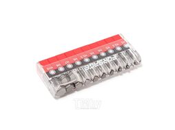 Набор бит 6-гранных 1/4" 10пр. (2,2.5,3,4,5,5.5,6,7,8,10-25мм) Forsage 21011