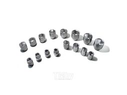 Набор инструментов 21пр 3/4"(12гр)(17,19,21,22,24,27,30,32,34,36,36-6гр.,38,41,46,48,50мм) WMC TOOLS 6201B