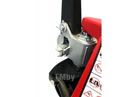 Тележка гидравлическая ручная 3т (ручной и ножной спуск, длина вил 1220мм, материал колес: полиуретан, min 80мм. max 200мм) Forsage F-AC3.0