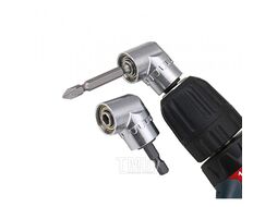 Адаптер-переходник угловой для шуруповерта 1/4"(F),в блистере Forsage F-04632