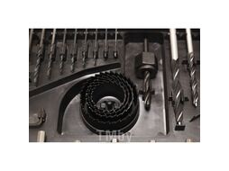 Набор инструментов 1350 пр 1/4" (шарнирно-губцевый, ударный, головки, отвертки, биты, крепежи) (6гр.)(5-13мм) в кейсе WMC TOOLS WMC-201350