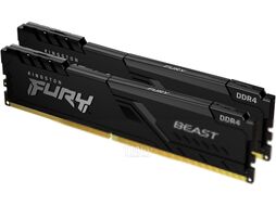 Модуль памяти 16GB DDR4 2666MHz (Kit of 2) FURY Beast, Kingston KF426C16BBK2/16