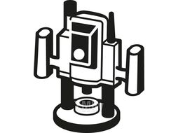 Фреза для выборки паза 9,5/12,7 (2608628350) (BOSCH)