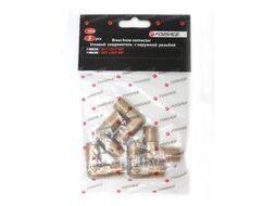 Соединитель угловой наруж.резьба 1/4"х1/4", к-т 5шт. Forsage F-MML04K