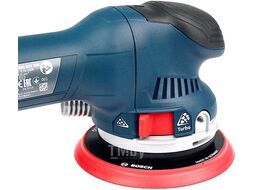 Эксцентриковая шлифмашина BOSCH GET 75-150 в кор. (550 Вт, 125 мм, 3300 - 7800 кол/мин)