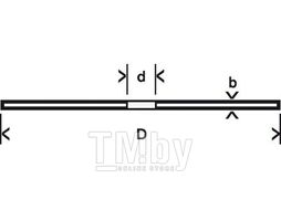 Круг отрезной 125х1.0x22.2 мм для нерж. стали X-LOCK Standard BOSCH (10 шт.) (прямой)