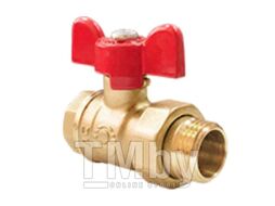 Кран шаровой Valfex OPTIMA ВР/НР, бабочка 3/4" с американкой (VF.227.L0B1.034)