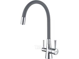Смеситель для кухни (Lt) D35 серый LM3075C-Gray Lemark
