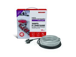 Кабель греющий саморегулирующийся Extra Line 25MSR-PB, на трубу, 5 м/125 Вт REXANT 51-0640