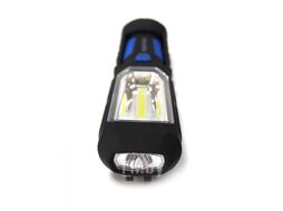 Лампа светодиодная аккумуляторная (4W COB+1W, 2 магнита, крючок, 180гр., 250Lm, 1200mAh, USB провод, время раб. 5ч, время заряд.3ч) RockFORCE RF-L02