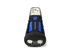 Лампа светодиодная аккумуляторная (4W COB+1W, 2 магнита, крючок, 180гр., 250Lm, 1200mAh, USB провод, время раб. 5ч, время заряд.3ч) RockFORCE RF-L02