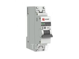 Выключатель автоматический EKF ВА 47-63 1P 32А (C) 4.5kA PROxima / mcb4763-1-32C-pro