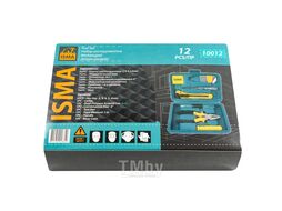 Набор инструментов 12пр., в кейсе ISMA ISMA-10012