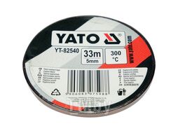 Лента полиамидная высокотемпературная 300C самоклеющаяся 5мм х 33м Yato YT-82540