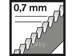 Пилки для лобзика T118G по металлу 5шт. BOSCH (2608631012)
