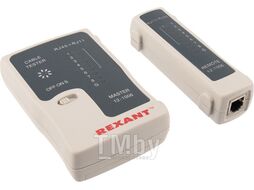 Тестер Кабеля RJ-45+RJ-11 REXANT - 468