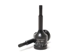 Головка-бита SPLINE глубокая ударная1/2", M5 с отверстием Rock FORCE RF-24807805T