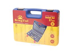 Набор инструментов 37пр. 1/2" (8-32мм, 6гр.) KINGTUL KT37