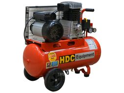 Компрессор HDC HD-A051 (396 л/мин, 10 атм, ременной, масляный, ресив. 50 л, 220 В, 2.20 кВт)