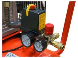 Компрессор HDC HD-A051 (396 л/мин, 10 атм, ременной, масляный, ресив. 50 л, 220 В, 2.20 кВт)