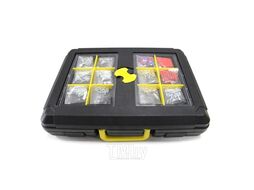 Набор инструментов WMC TOOLS 555 пр. 1/2(5-19мм, ключи:10-17мм,шарнирно-губцевый инстр.,отвертки,биты,молоток, ключи 6-е Г-обр.-е,расходник) 30555