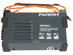 Сварочный инвертор MMA WM 180 D PATRIOT 605302018