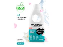 Экогель для стирки WONDERLAB универсальный (утренние цветы) 1.4 л