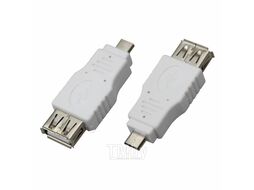 Переходник USB (гнездо USB-A - штекер micro USB), (1шт.) REXANT 06-0190-A