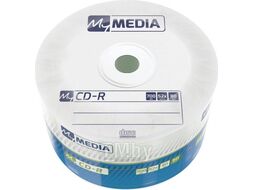 Оптический диск CD-R 700Mb MyMedia 52x в пленке 50 шт. 69201