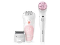 Электрический эпилятор SES 5-895BS + Электрический прибор для кожи BRAUN 4210201223351