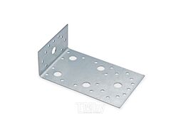 Крепежный уголок оцинкованный ассиметричный EKT 50x150x90x1,5 мм KUAS-90x1,5 (упак/4шт) V020501