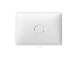 Накладная раковина Wellsee Pure BY Wellsee 150704000 (50*36 см, прямоугольная, без отверстия под смеситель, керамический клапан, матовый белый)