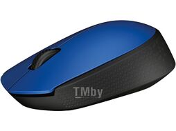 Мышь Logitech M171 Wireless Mouse синий/черный [910-004640] (910-004640) Blue СТБ