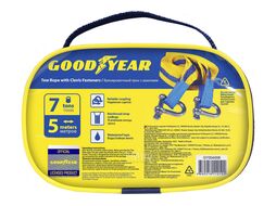 Трос буксировочный с шаклами Goodyear 7 тонн, 5 метров GOODYEAR GY004006