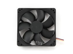 Вентилятор Gembird 120x120x25 втулка 3pin 30см FANCASE3