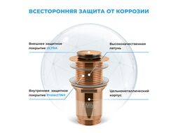 Донный клапан для раковины Wellsee Drainage System 182137000