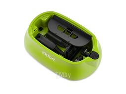 Пароочиститель Kitfort KT-9102-2 (черно-салатовый)