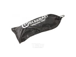 Домкрат механический "ромб" 2т с резиновой накладкой (H min 115мм, H max 405мм, длина в слож. виде 400мм) в водоотталк.чехле с трещот.рукояткой 335мм FORCEKRAFT FK-10152