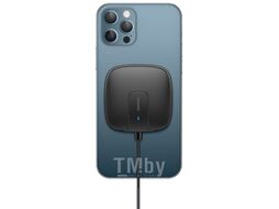 Беспроводное зарядное устройство USAMS US-CD159 Magsafe (iphone 12 и выше) 15W (Max) чёрное