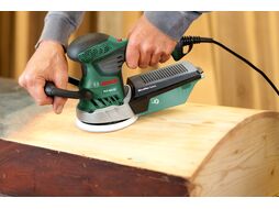 Эксцентриковая шлифмашина BOSCH PEX 400 AE в чем. (370 Вт, 125 мм, 4000 - 26000 кол/мин, регул. об.)