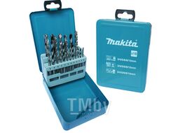 Набор сверл смеш. 18шт (дер., мет., бет.) MAKITA