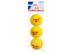 Набор теннисных мячей Babolat Red Foam / 501037 (3шт, желтый/красный)