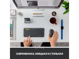 Мышь Logitech M350 Pebble 910-005718 Graphite