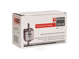 Плавкая вставка ППН-39 630/350А габарит 3 EKF PROxima