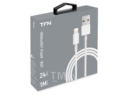TFN кабель 8pin 2.0m TPE TFN FN-CLIGUSB2MTPWH белый