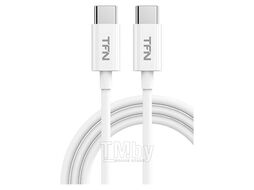 Дата-кабель TYPE-C - TYPE-C, 2.0 белый TFN TFN-CUSBCC2MTPWH