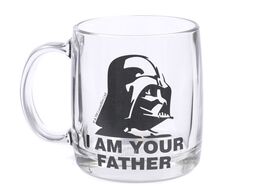 Кружка стеклянная "Star Wars Darth Vader" 380 мл (арт. H8502ДЗStarWars, код 037834)