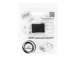 Переходник Cablexpert HDMI (F) / HDMI (F) золотые разъемы, черный, пакет A-HDMI-FF