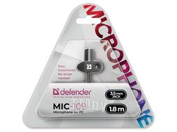 Микрофон компьютерный Defender MIC-109 черный