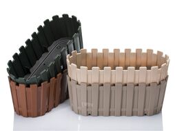 Кашпо пластмассовое "Akasya Balcony" 29,5*13*11 см (арт. AB30MIX-P, код 499372)